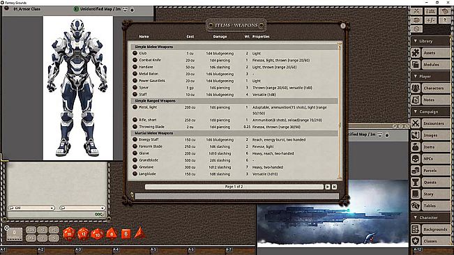 Fantasy Grounds - Esper Genesis 5E Core Manual