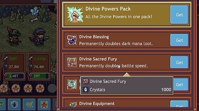 Cave Heroes - Divine Sacred Fury