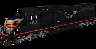 Trainz 2022 DLC - Southern Pacific - EMD SD50 Black Widow