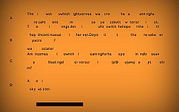 A Familiar Fairytale Dyslexic Text Based Adventure