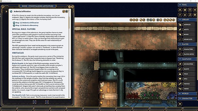 Fantasy Grounds - Stonewalkers Adventure
