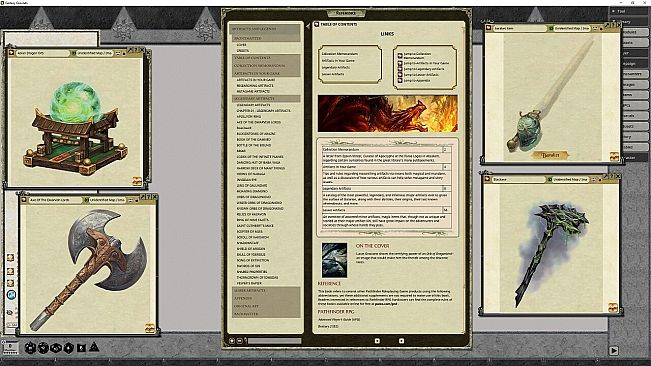 Fantasy Grounds - Pathfinder RPG - Campaign Setting: Artifacts & Legends