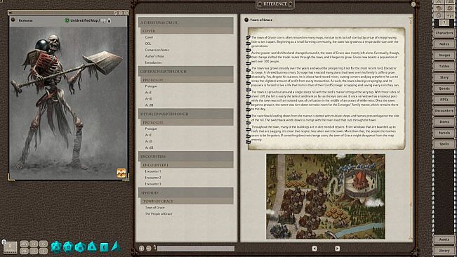 Fantasy Grounds - A Christmas Carol Adventure & Maps