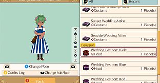 Seaside Wedding Set - WorldNeverland - Daily Life in the Elnea Kingdom