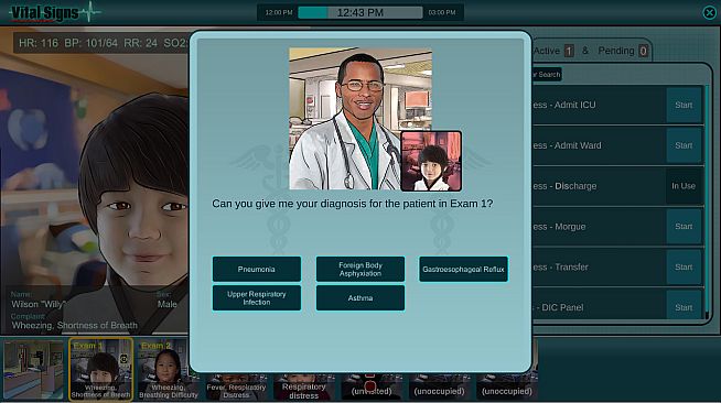 Vital Signs: ED - Pediatric Respiratory Disease Package