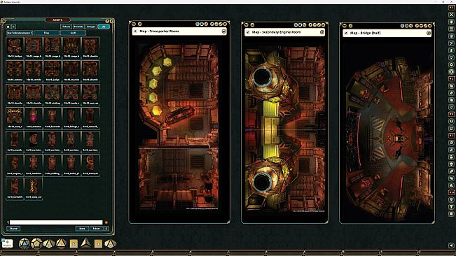 Fantasy Grounds - Star Trek Adventures: The Next Generation Klingon Tile Set