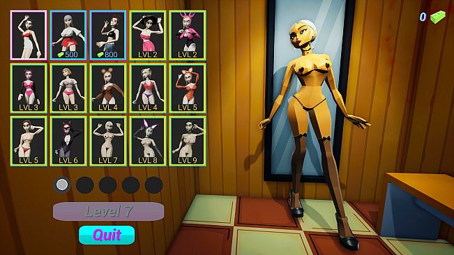 Hot Blood - Naked Outfits