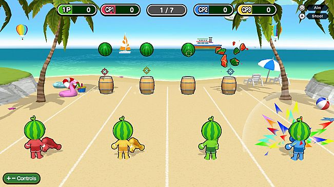 Hit! Spin! Watermelon Party - More Watermelon Paradise