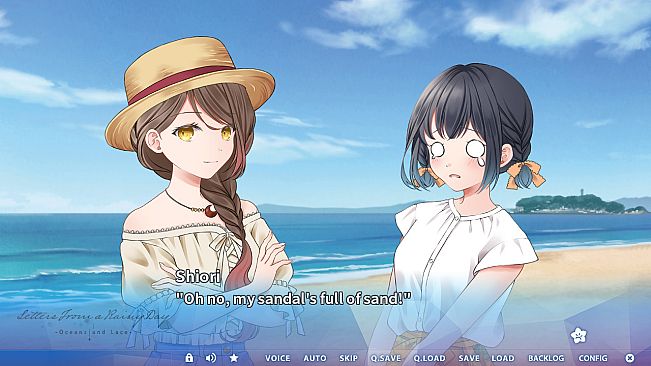 Letters From a Rainy Day -Oceans and Lace-