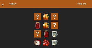 Classic Memory Game - Autumn