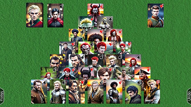 AI Solitaire - Handsome Heroes