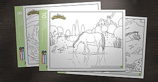 Secret of the Magic Crystals - Soundtrack and Coloring Book