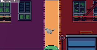 Rooftop Rascal: The Spooky Cat