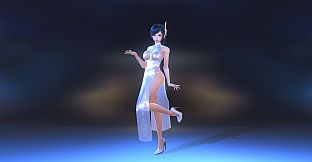 Angel Legion-DLC High-Slit Cheongsam (White)