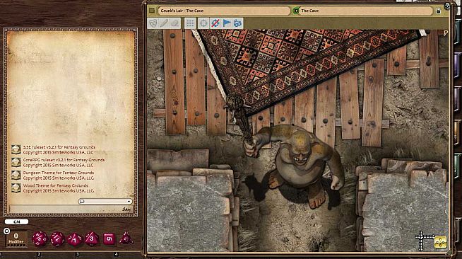 Fantasy Grounds - Compass Point 04 - Grunk's Lair (3.5E)