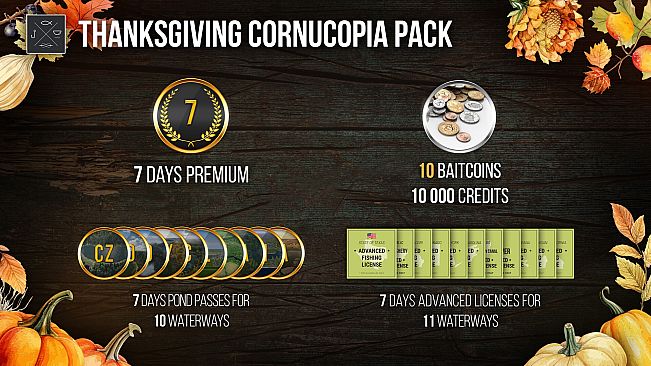 Fishing Planet: Thanksgiving Cornucopia Pack