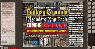 Fantasy Grounds - Meanders Map Pack Zombie Apocalypse (Map Pack)