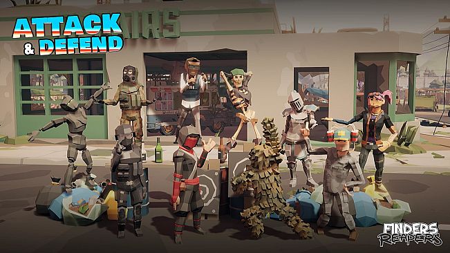 Finders Reapers - Attack & Defend Character Pack