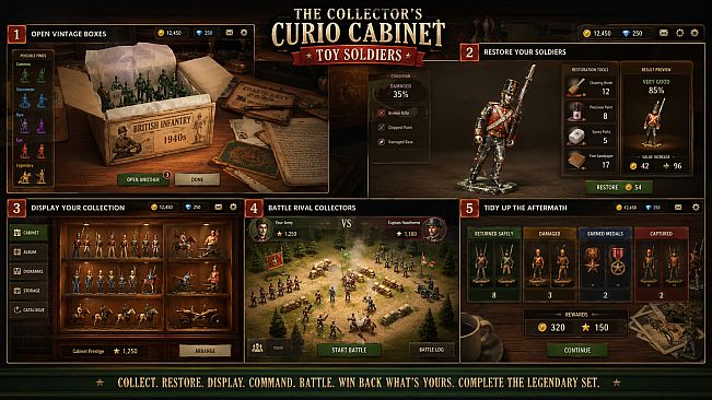 The Collector's Curio Cabinet Toy Soldiers