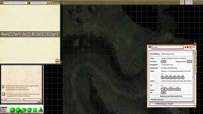 Fantasy Grounds - Pathfinder 2 RPG - Pathfinder Bounty #3: Shadows and Scarecrows