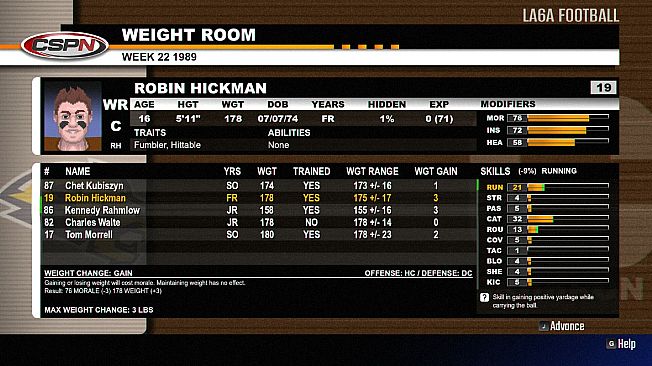 Gridiron Masters '98