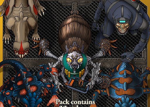 Fantasy Grounds - Devin Night Pack 214: Alien Creatures