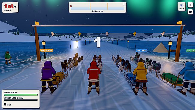White Line North: Dog Sled Racing
