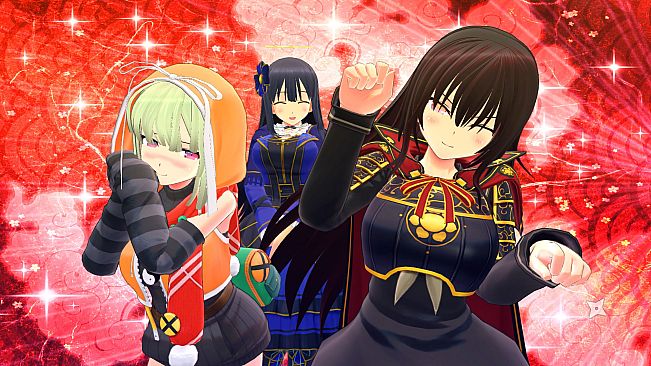 SENRAN KAGURA Burst Re:Newal - Playable Character Kagura, Naraku & Ryoki Set
