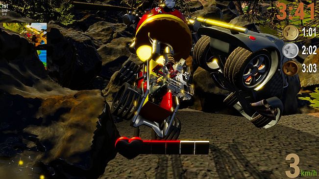 Race! Make 'm finish...