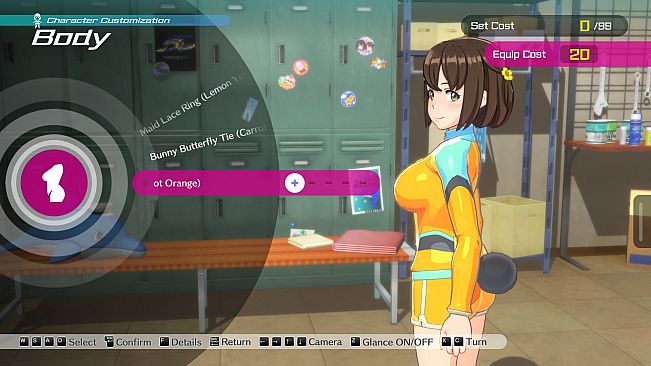 Kandagawa Jet Girls - Bunny Costume (Carrot Orange)