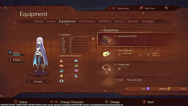 Super Neptunia RPG Enchanted Weapon Set