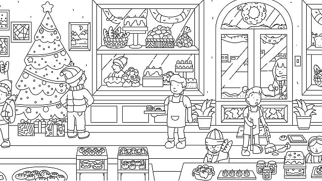 Cats Hidden in Christmas - More Merry Levels