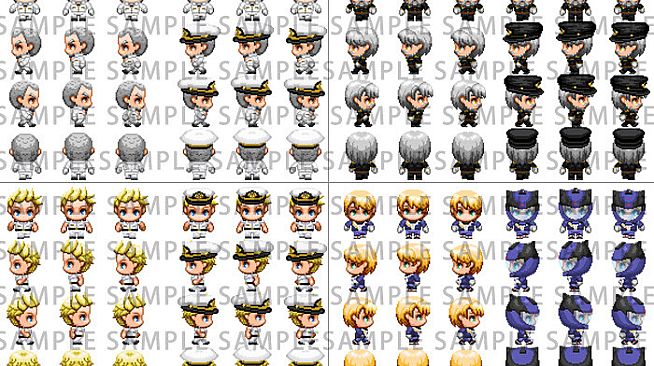 RPG Maker MV - Soldier Character Pack