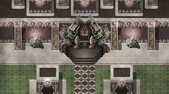 RPG Maker MZ - KR Elemental Dungeon Tileset - Dark Light Lightning Metal