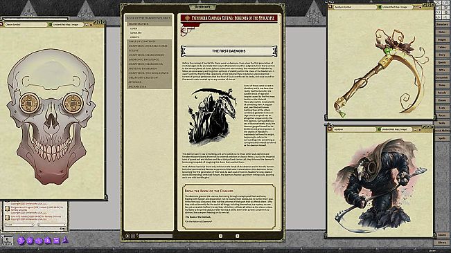 Fantasy Grounds - Pathfinder RPG - Campaign Setting: Book of the Damned - Volume 3: Horsemen of the Apocalypse