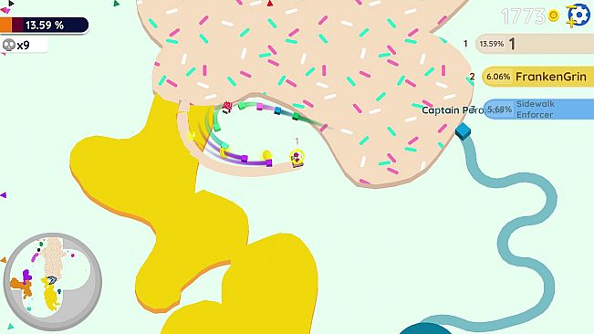 Paper io 2: Food DLC