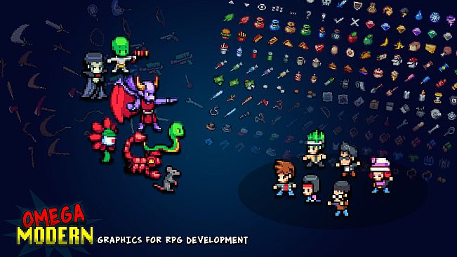 RPG Maker VX Ace - Omega Modern Graphics Pack