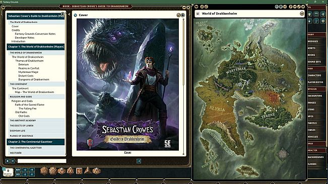 Fantasy Grounds - Sebastian Crowe's Guide to Drakkenheim