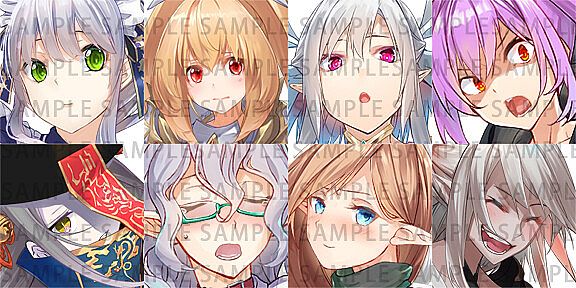 RPG Maker MZ - Fantasy Heroine Character Pack 8