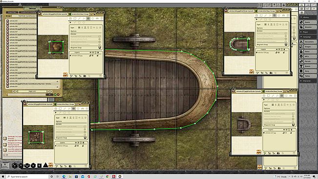 Fantasy Grounds - Pathfinder RPG - GameMastery Map Pack: Vehicles