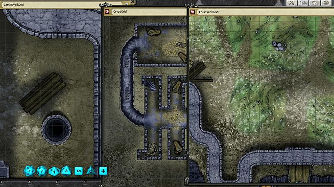 Fantasy Grounds - Mountain Top Castle Map Pack by Joshua Watmough (Map Pack)