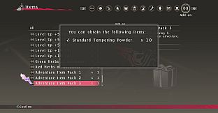 Tales of Berseria - Adventure Item Pack 3