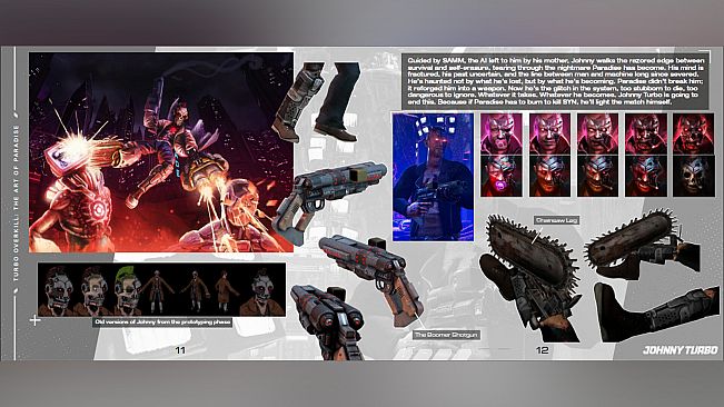 Turbo Overkill - "Art of Paradise" Digital Art Book