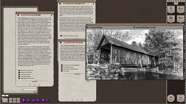 Fantasy Grounds - Quests of Doom 4: The Covered Bridge (5E)