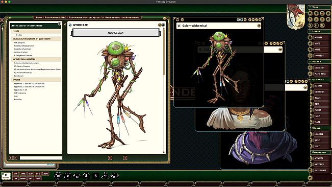 Fantasy Grounds - Pathfinder 2 RPG - Pathfinder Society Quest #6: Archaeology in Aspenthar