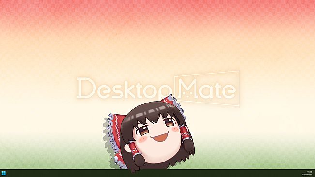 Desktop Mate Touhou Project Yukkuri Reimu DLC
