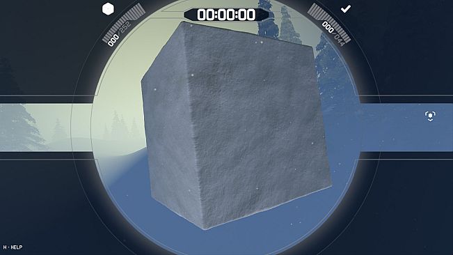 Cube Full of Mines : Snowfall Theme