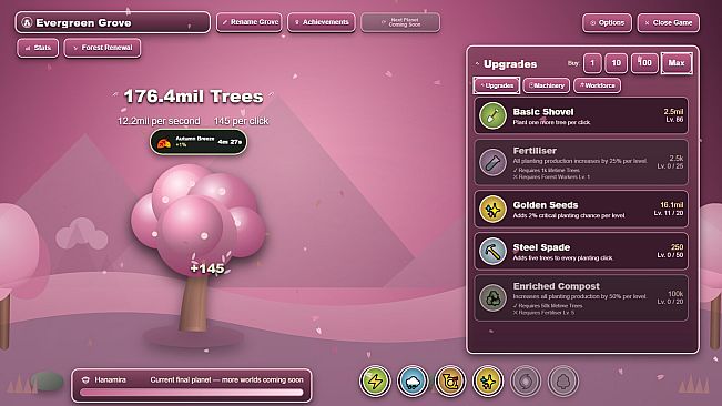 Evergreen Clicker