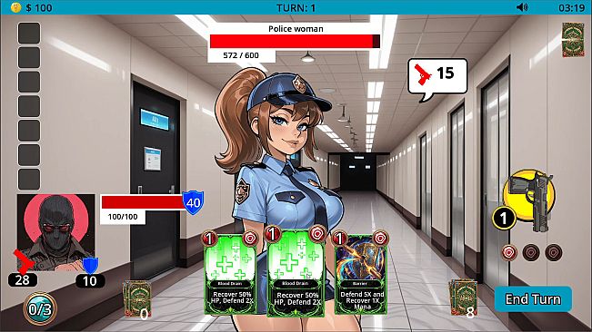 I tried to rob a bank, sexy cops and now are after me.