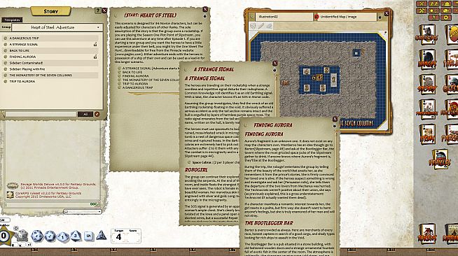 Fantasy Grounds - Slipstream: Heart of Steel (Savage Worlds)